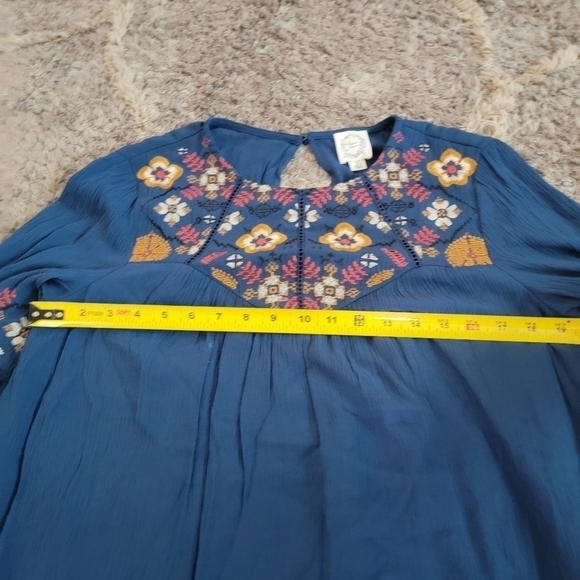 NWT Blue Rain Boho Dress S - Picture 8 of 11